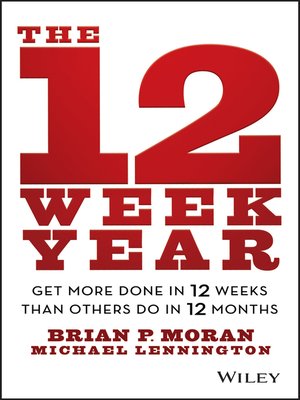 cover image of The 12 Week Year
